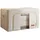 joybos Aufbewahrungsbox 66 x 2 cm 2-tlg. beige