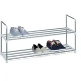 Relaxdays Schuhregal grau 90,0 x 31,0 x 45,0 cm