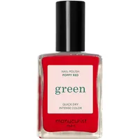 Manucurist Green Natural Nail Colour Poppy Red Farblack 15 ml