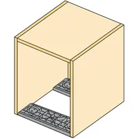 Hettich Schreibt.cont.Rolltravers als Containerboden Systema Top 2000 9133143 KF