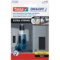 Tesa Klettstreifen On & Off 100 mm x 50 mm 2 St.