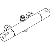 Hansgrohe Thermostat Brause Aufputz für Showerpipe 1 Verbraucher Chrom 93352000