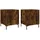 vidaXL Nachtschrank 2 Stk. 40 x 40 x 50 cm Braun