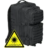 Brandit Textil Us Cooper Lasercut L 40l Rucksack Black One Size