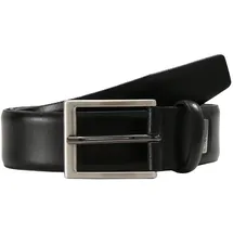 Bugatti Herrengürtel Leder schwarz 105