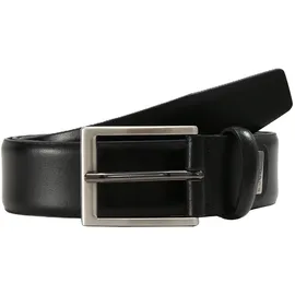 Bugatti Herrengürtel Leder schwarz 105