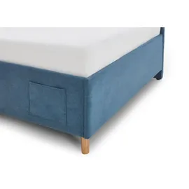 Meise Möbel Polsterbett Cool 90 x 200 cm ocean inkl. Rückenelement