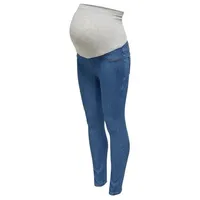 Only Maternity Umstandsjeans OLMRAIN LIFE REG SK JEGGING MBD DNM NOOS blau XS (34)