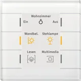 MDT Glastaster II Smart Farbdisplay, weiß