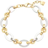 LEONARDO Armband Edelstahl, gold SILBER
