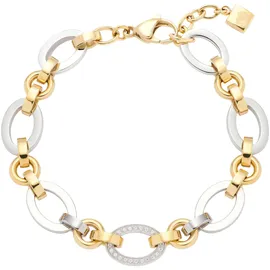 LEONARDO Armband Edelstahl, gold SILBER