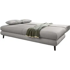 Jockenhöfer Schlafsofa Polyester 2-Sitzer Grau