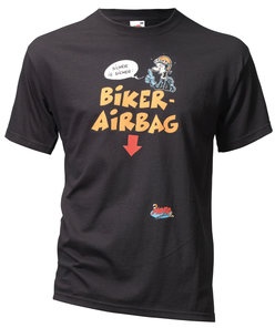 Motomania Biker Airbag Tshirt L