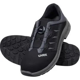Uvex 2 trend BOA® Sicherheitsschuh S3 Halbschuh Weite 11 schwarz 52 - schwarz