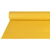 Papstar Papiertischtuch mit Damastprägung 50 m x 1 m gelb