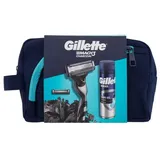 Gillette Hautpflege-Set Mach3 Holzkohle