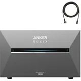 Anker SOLIX Solarbank 3 E2700 Pro, 4 MPPTs (3600W), bis zu 16kWh Kapazität, 1200W bidirektional, Anker Intelligence, verschwendungsfrei mit Zähler, Plug&Play (ohne Verlängerungskabel für Solarpanels)