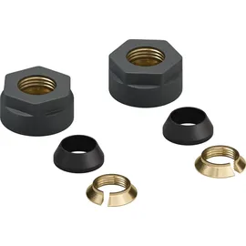 Aquabad® Multiblock Heizkörperthermostat Eckform 50mm Mittelanschluss