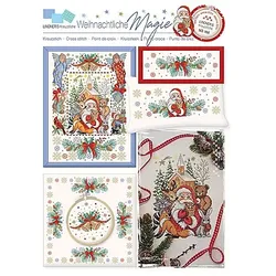 Stickvorlage "Weihnachtliche Magie"