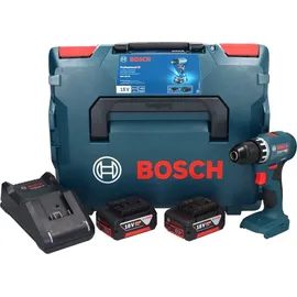 Bosch Professional GSR 18V-45 inkl. 2 x 3,0 Ah + L-Boxx