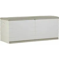 Truhe Plastiken 97153 153 x 61 x 53 cm Beige Kunststoff