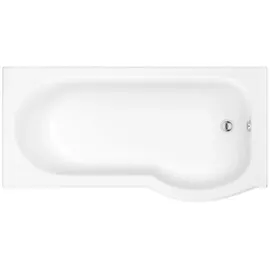 HAK Skali Raumsparbadewanne 167,5 x 85 cm (Komplettset)