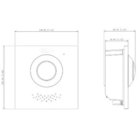 Dahua Technology VTO4202F-P-S2 (Kabelgebunden)