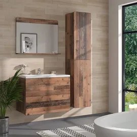 Vicco Hochschrank Izan Oldstyle 36.6 x 171.6 cm