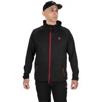 Fox Hoodie Rot/Schwarz M