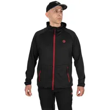 Fox Hoodie Rot/Schwarz M