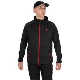 Fox Hoodie Rot/Schwarz M