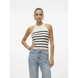 Vero Moda VMSABA RIB SL O-NECK TOP GA NOOS