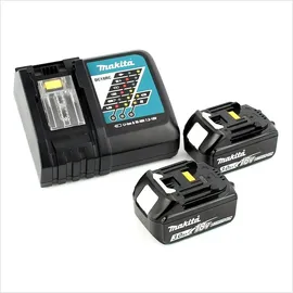 Makita Power Source Kit 18 V Li-Ion 2 x 3,0 Ah + DC18RC Ladegerät 195584-2