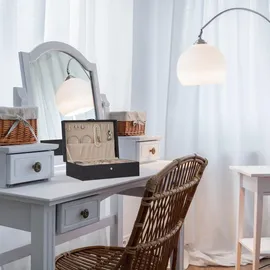 Relaxdays Schmuckboxen Schwarz