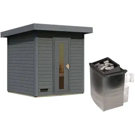 Karibu Melo 2 inkl. 9 kW Ofen + int. Steuerung