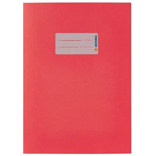 Herma Heftumschlag glatt rot Papier DIN A5