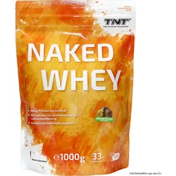 TNT Naked Whey - Molkenproteinkonzentrat mit Laktase Pulver 1 kg