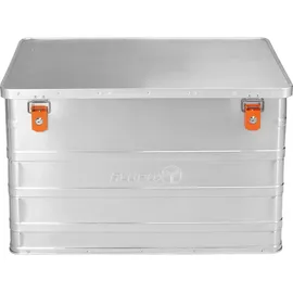 ALUBOX-Alukiste ALUBOX B184 - Campingkiste abschließbar mit Deckel - 184 Liter Alukiste - Aluminium Transportbox