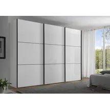 STAUD Schwebetürenschrank Includo Glas 298 x 222 x 68 cm Weiß