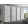 STAUD Schwebetürenschrank Includo Glas 298 x 222 x 68 cm Weiß