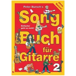 Voggenreiter Peter Bursch's Song Buch für Gitarre 2 - Notenbuch