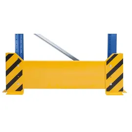 Schulte Lagertechnik Rammschutzwand B1100xH400 mm schwarz/gelb Einfachregal - Artikel: 7830493481