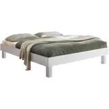 Hasena Rapallo 140 x 200 cm Fußhöhe 20 cm buche weiß