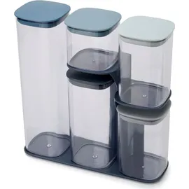 Joseph Joseph Podium blau 5-teiliges Set 0,5 l, 1,3 l, 1,9 l, 0,9 l