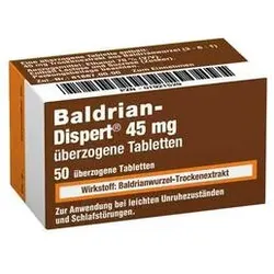 Baldrian Dispert 45 mg überzogene Tabletten