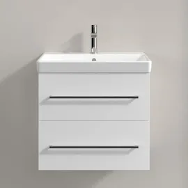 Villeroy & Boch Waschtischunterschrank 2 Auszüge 58 x 51,4 x 48 cm Weiß