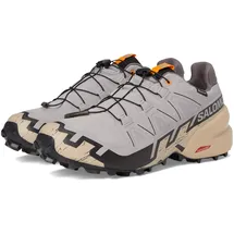 Salomon Speedcross 6 Gore-Tex Herren Gull/White Pepper/Black 47 1/3