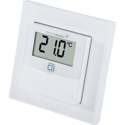 Homematic IP Smart Home Temperatur- und Luftfeuchtigkeitssensor HmIP-STHD mit Di...