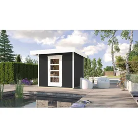 Weka Designhaus wekaLine 172 2,05 x 2,10 m anthrazit
