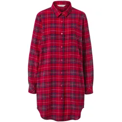 Tchibo - Flanell-Nachthemd - Damen - Gr. M - dunkelblau